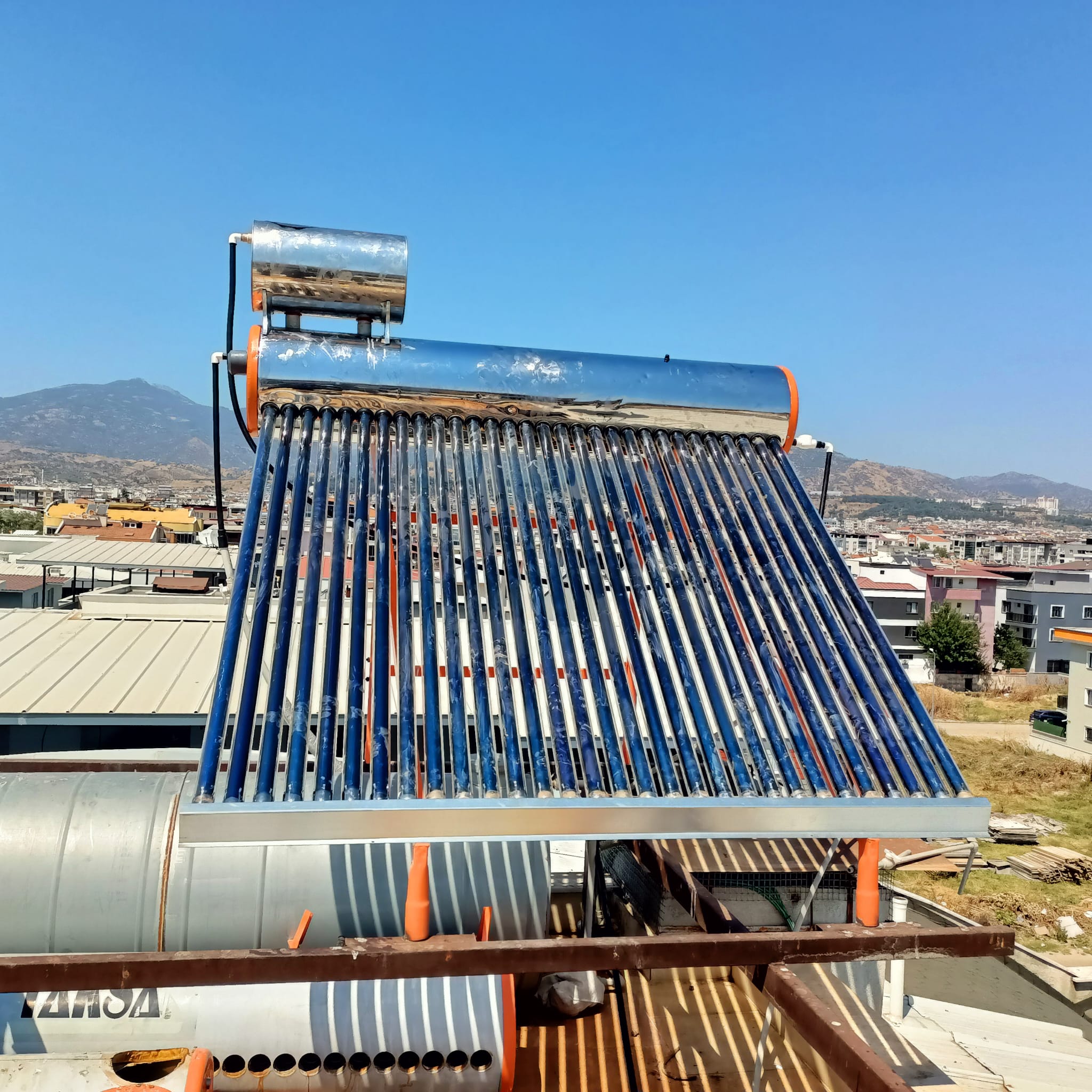 Er Isı güneş enerjisi uygulaması